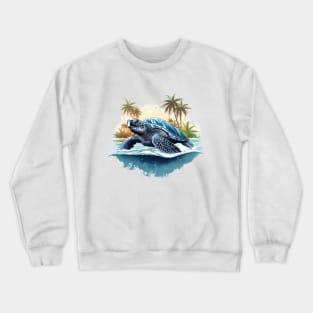 Green Sea Turtle Crewneck Sweatshirt